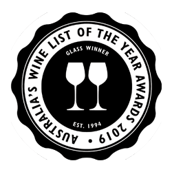 wine list awards 2018